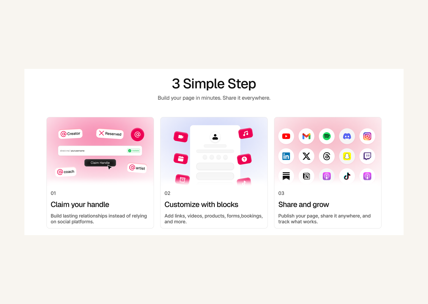 DirectMe desktop design, image 3 of 16