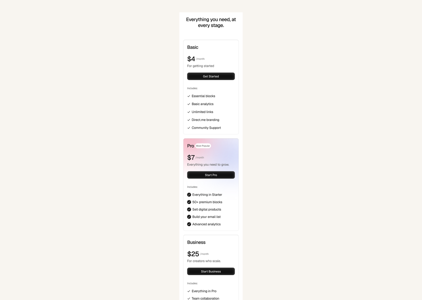 DirectMe mobile design, image 12 of 16